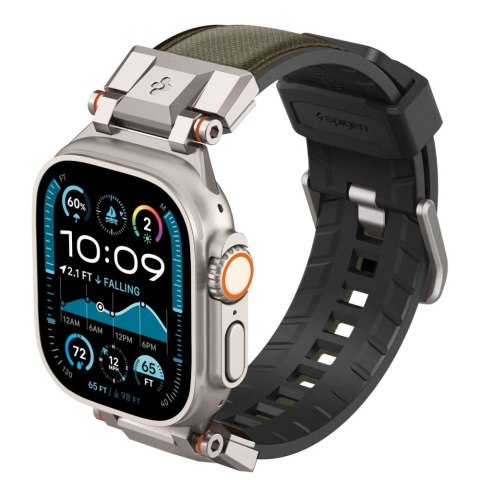Pasek Spigen DuraPro Armor na Apple Watch 44 / 45 / 46 / 49 mm - zielony Pasek Spigen DuraPro Armor na Apple Watch 44 / 45 / 46 / 49 mm - zielony