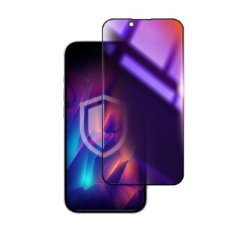 Prywatyzujące szkło hartowane 3mk Rainbow Privacy na Apple iPhone 16e