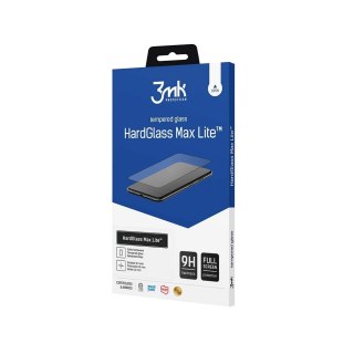 Szkło hartowane 3mk HardGlass Max Lite Black na Samsung Galaxy S25 Edge