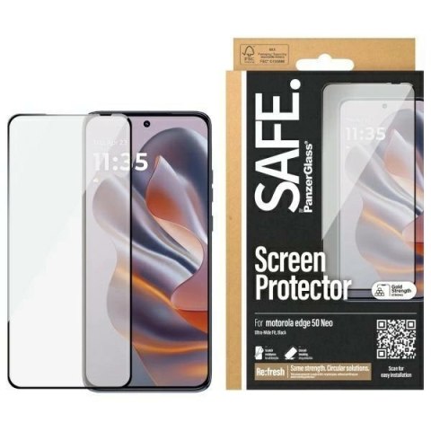 Szkło hartowane SAFE by PanzerGlass Ultra-Wide Fit na Motorola Edge 50 Neo Szkło hartowane SAFE by PanzerGlass Ultra-Wide Fit na Motorola Edge 50 Neo