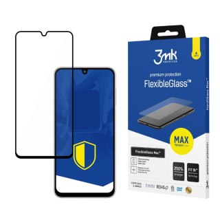 Szkło hybrydowe 3mk FlexibleGlass Max Black na Samsung Galaxy M16 5G