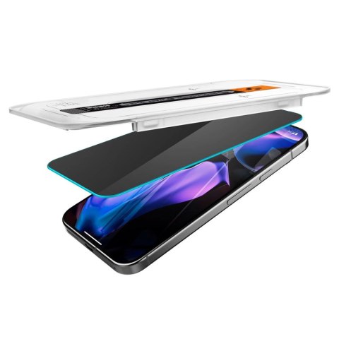 Szkło prywatyzujące Spigen Glas.TR "Ez Fit" Privacy 2-pack na Google Pixel 9 Pro XL Szkło prywatyzujące Spigen Glas.TR "Ez Fit" Privacy 2-pack na Google Pixel 9 Pro XL