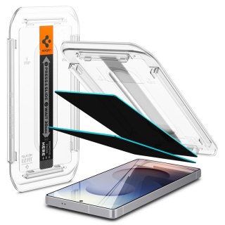 Szkło prywatyzujące Spigen Glas.TR "Ez Fit" Privacy 2-pack na Samsung Galaxy S25 Ultra