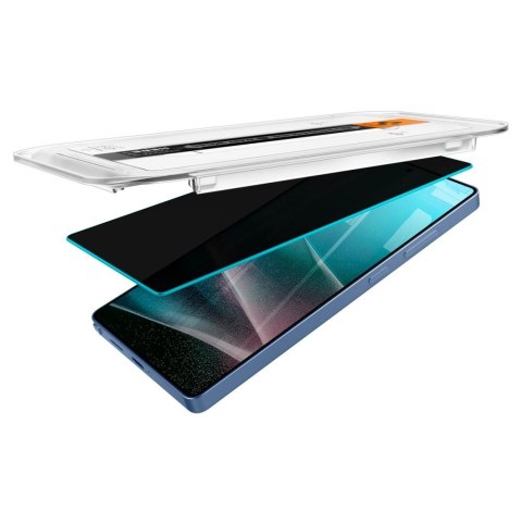 Szkło prywatyzujące Spigen Glas.TR "Ez Fit" Privacy 2-pack na Samsung Galaxy S25 Ultra Szkło prywatyzujące Spigen Glas.TR "Ez Fit" Privacy 2-pack na Samsung Galaxy S25 Ultra
