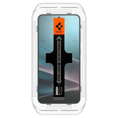 Szkło prywatyzujące Spigen Glas.TR "Ez Fit" Privacy HD 2-pack na Samsung Galaxy S24 / S25 Szkło prywatyzujące Spigen Glas.TR "Ez Fit" Privacy HD 2-pack na Samsung Galaxy S24 / S25