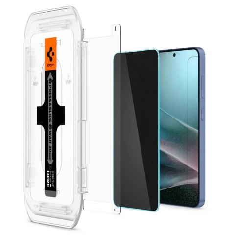Szkło prywatyzujące Spigen Glas.TR "Ez Fit" Privacy HD 2-pack na Samsung Galaxy S24 / S25 Szkło prywatyzujące Spigen Glas.TR "Ez Fit" Privacy HD 2-pack na Samsung Galaxy S24 / S25