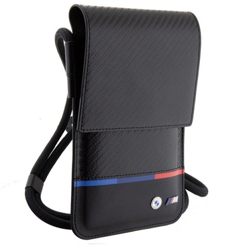 Torba BMW Carbon Tricolor Line Wallet Bag - czarna Torba BMW Carbon Tricolor Line Wallet Bag - czarna