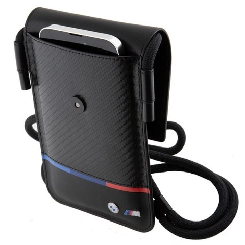 Torba BMW Carbon Tricolor Line Wallet Bag - czarna Torba BMW Carbon Tricolor Line Wallet Bag - czarna