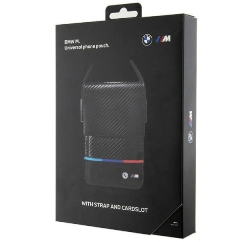 Torba BMW Carbon Tricolor Line Wallet Bag - czarna Torba BMW Carbon Tricolor Line Wallet Bag - czarna