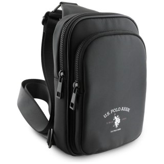Torebka na telefon US Polo Petit Pique Crossbody Arch czarny