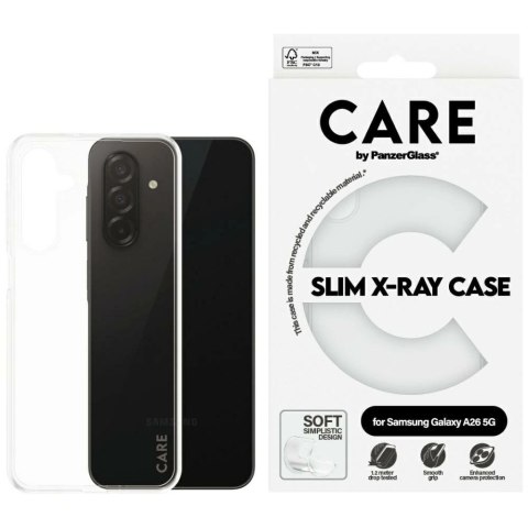 Etui CARE by PanzerGlass Fashion X-Ray na Samsung Galaxy A26 5G - przezroczyste Etui CARE by PanzerGlass Fashion X-Ray na Samsung Galaxy A26 5G - przezroczyste