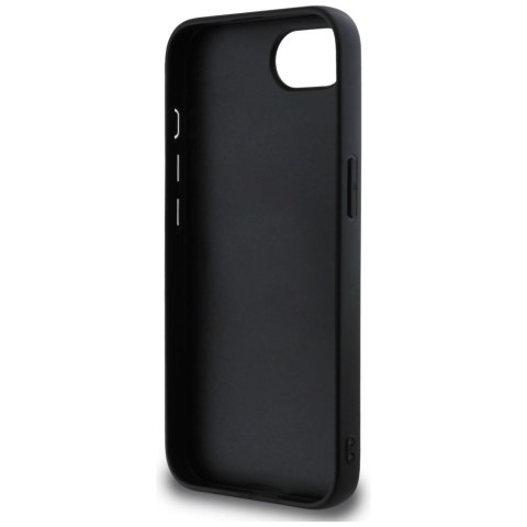 Etui Guess PU Grained 4G Metal Logo na iPhone 16e - czarne Etui Guess PU Grained 4G Metal Logo na iPhone 16e - czarne