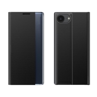Etui New Sleep Case pokrowiec z klapką i podstawką na iPhone 16e - czarne