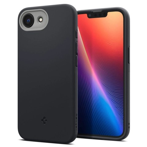 Etui Spigen Nano Pop MagSafe na iPhone 16e - czarny mat Etui Spigen Nano Pop MagSafe na iPhone 16e - czarny mat