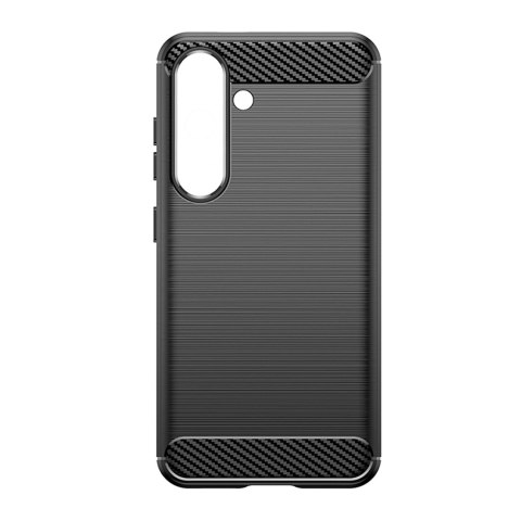Etui silikonowe Carbon Case na iPhone 16e - czarne Etui silikonowe Carbon Case na iPhone 16e - czarne