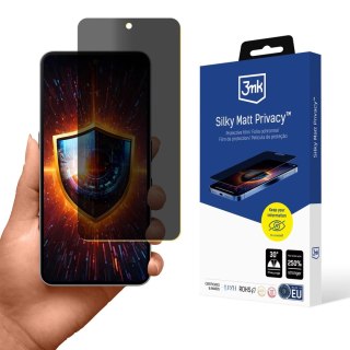 Folia matowo prywatyzująca 3mk Silky Matt Privacy na Nothing Phone (3a) / (3a) Pro
