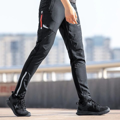 Spodnie rowerowe Rockbros RKCK0001 rozmiar XL - czarne Spodnie rowerowe Rockbros RKCK0001 rozmiar XL - czarne