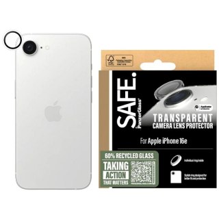 Szkło hartowane na obiektyw SAFE by PanzerGlass Rings Lens Protector na iPhone 16e - przezroczyste