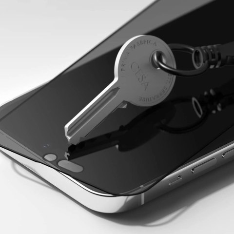 Szkło prywatyzujące Tech-Protect Anti Spy Glass Pro+ 2-pack na iPhone 16e / 14 / 13 Pro / 13 - czarne Szkło prywatyzujące Tech-Protect Anti Spy Glass Pro+ 2-pack na iPhone 16e / 14 / 13 Pro / 13 - czarne
