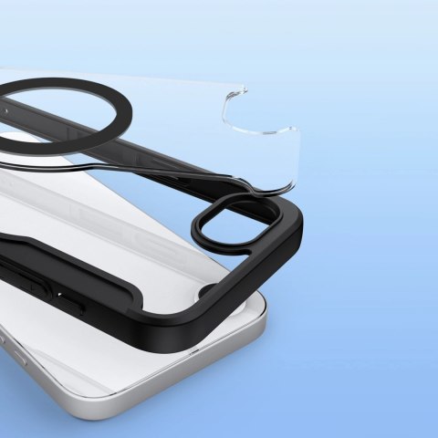 Etui Dux Ducis Skin X Pro z MagSafe na iPhone 16e - czarne Etui Dux Ducis Skin X Pro z MagSafe na iPhone 16e - czarne