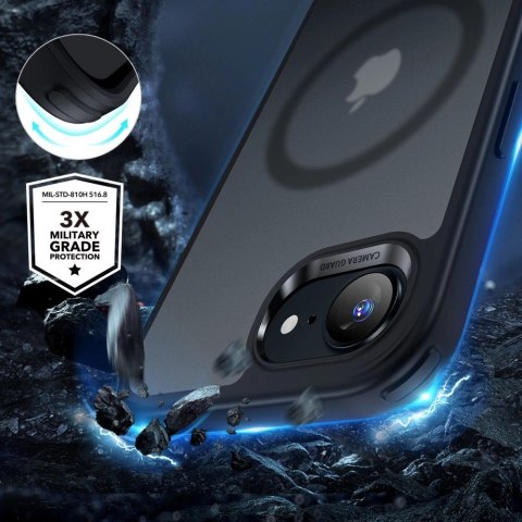 Etui ESR Classic Hybrid Halolock MagSafe na iPhone 16e - czarne Etui ESR Classic Hybrid Halolock MagSafe na iPhone 16e - czarne