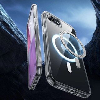 Etui ESR Classic Hybrid Halolock MagSafe na iPhone 16e - przezroczyste