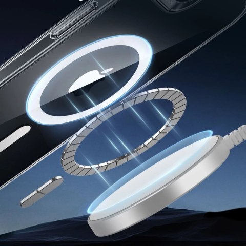 Etui ESR Classic Hybrid Halolock MagSafe na iPhone 16e - przezroczyste
