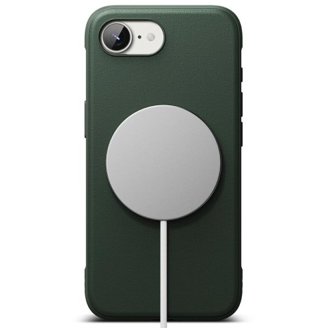 Etui Ringke Onyx Magnetic Magsafe na iPhone 16e - zielone