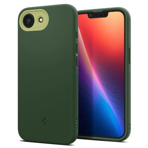Etui Spigen Nano Pop MagSafe na iPhone 16e - zielony-mat Etui Spigen Nano Pop MagSafe na iPhone 16e - zielony-mat