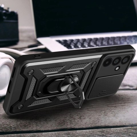 Etui Tech-Protect CamShield Pro na Samsung Galaxy A36 5G - czarne Etui Tech-Protect CamShield Pro na Samsung Galaxy A36 5G - czarne