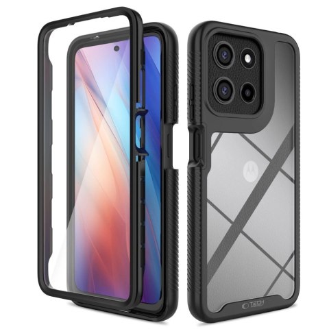 Etui Tech-Protect Defense na Motorola Moto G15 / G15 Power / G05 / E15 - czarne
