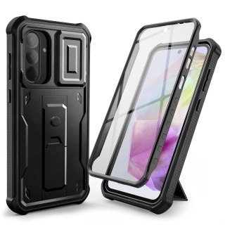 Etui Tech-Protect Kevlar Cam+ na Samsung Galaxy A36 5G - czarne