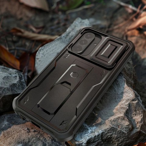 Etui Tech-Protect Kevlar Cam+ na Samsung Galaxy A36 5G - czarne Etui Tech-Protect Kevlar Cam+ na Samsung Galaxy A36 5G - czarne