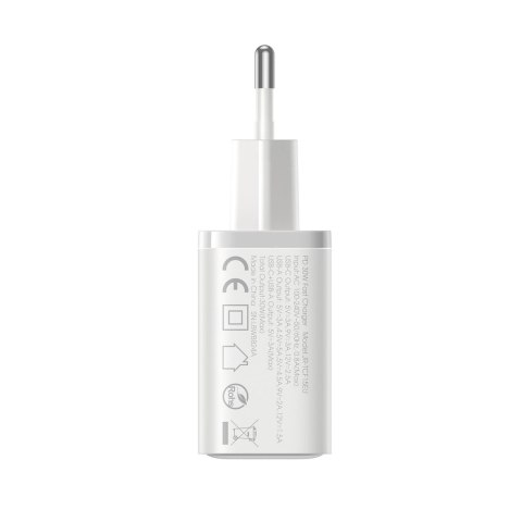 Ładowarka Joyroom JR-TCF15 sieciowa USB-C / USB-A 30W - biała Ładowarka Joyroom JR-TCF15 sieciowa USB-C / USB-A 30W - biała