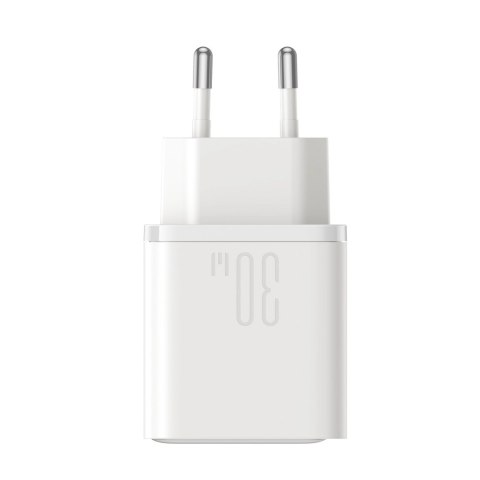 Ładowarka Joyroom JR-TCF15 sieciowa USB-C / USB-A 30W - biała Ładowarka Joyroom JR-TCF15 sieciowa USB-C / USB-A 30W - biała