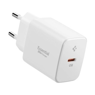 Ładowarka sieciowa Spigen Essential EE201EU USB-C 20W - biała