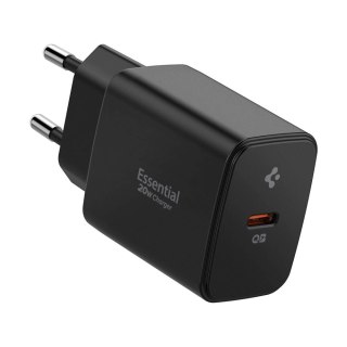 Ładowarka sieciowa Spigen Essential EE201EU USB-C 20W - czarna