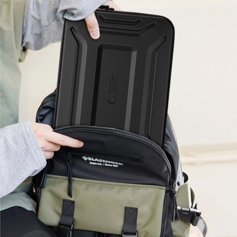 Pokrowiec Tech-Protect Kevlar Pro na laptopa 15-16" - czarny Pokrowiec Tech-Protect Kevlar Pro na laptopa 15-16" - czarny