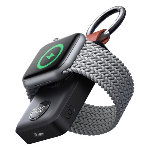 Powerbank Joyroom JR-WQW01 bezprzewodowy 2000mAh 3W do Apple Watch - czarny Powerbank Joyroom JR-WQW01 bezprzewodowy 2000mAh 3W do Apple Watch - czarny