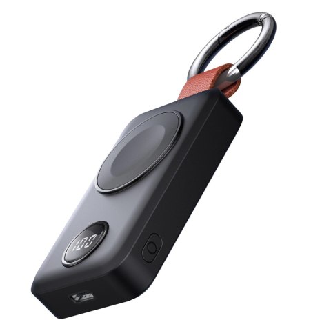 Powerbank Joyroom JR-WQW01 bezprzewodowy 2000mAh 3W do Apple Watch - czarny Powerbank Joyroom JR-WQW01 bezprzewodowy 2000mAh 3W do Apple Watch - czarny