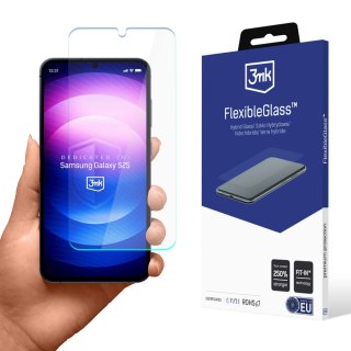 Szkło hybrydowe 3mk FlexibleGlass na Samsung Galaxy S25