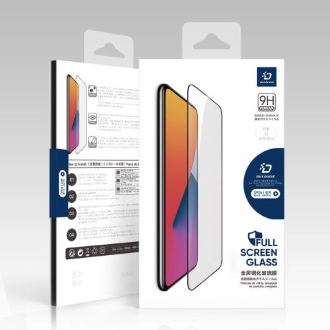 Szkło prywatyzujące Dux Ducis hartowane na Samsung S25 Ultra - z czarną ramką Szkło prywatyzujące Dux Ducis hartowane na Samsung S25 Ultra - z czarną ramką