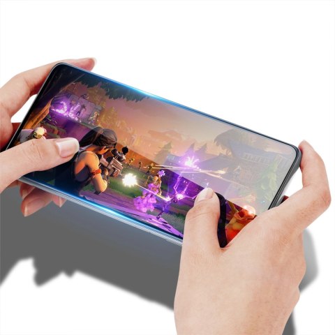 Szkło prywatyzujące Dux Ducis hartowane na Samsung S25 - z czarną ramką Szkło prywatyzujące Dux Ducis hartowane na Samsung S25 - z czarną ramką
