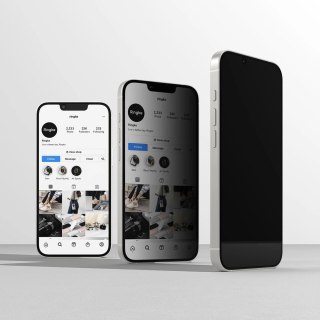 Szkło prywatyzujące Ringke Easy Slide 2-pack na iPhone 13 / 13 Pro / 14 / 16e