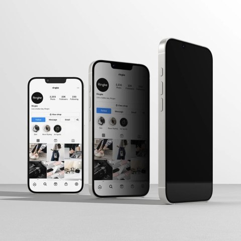 Szkło prywatyzujące Ringke Easy Slide 2-pack na iPhone 13 / 13 Pro / 14 / 16e Szkło prywatyzujące Ringke Easy Slide 2-pack na iPhone 13 / 13 Pro / 14 / 16e