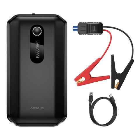Baseus Super Energy Air Series Car Jump Starter (10000mAh, 1000A Peak Current) Cluster Black Baseus Super Energy Air Series Car Jump Starter (10000mAh, 1000A Peak Current) Cluster Black
