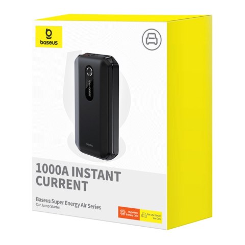 Baseus Super Energy Air Series Car Jump Starter (10000mAh, 1000A Peak Current) Cluster Black Baseus Super Energy Air Series Car Jump Starter (10000mAh, 1000A Peak Current) Cluster Black