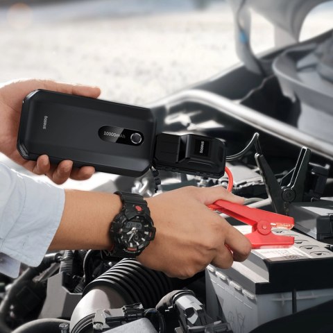 Baseus Super Energy Air Series Car Jump Starter (10000mAh, 1000A Peak Current) Cluster Black Baseus Super Energy Air Series Car Jump Starter (10000mAh, 1000A Peak Current) Cluster Black