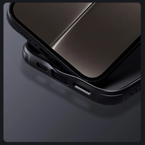Etui Nillkin CamShield Pro Magnetic na iPhone 16e - czarne Etui Nillkin CamShield Pro Magnetic na iPhone 16e - czarne