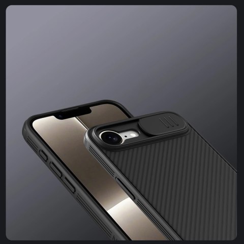 Etui Nillkin CamShield Pro Magnetic na iPhone 16e - czarne Etui Nillkin CamShield Pro Magnetic na iPhone 16e - czarne